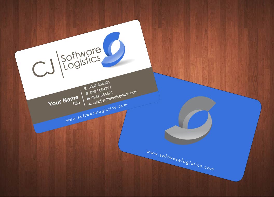 Visitenkarten-Design von Sbss für CJ Software Logistics | Design #1816150