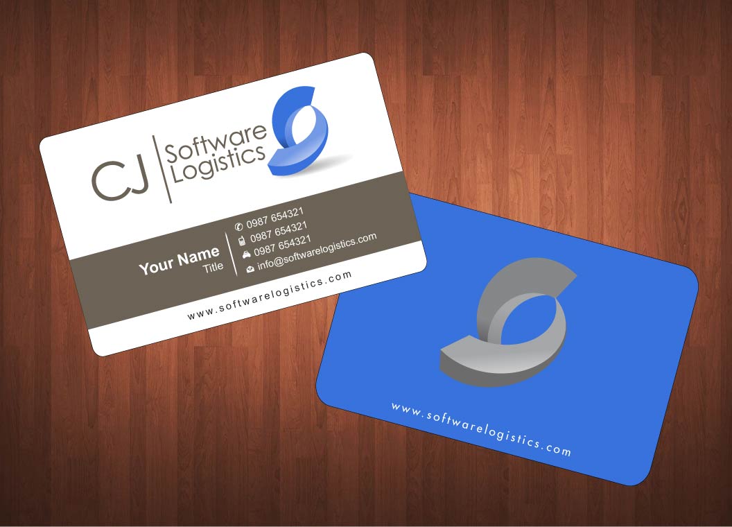 Visitenkarten-Design von Sbss für CJ Software Logistics | Design #1816227