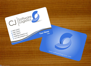 Visitenkarten-Design von Sbss für CJ Software Logistics | Design: #1816233