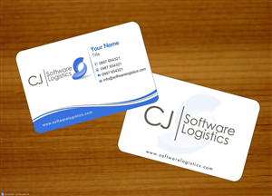 Business Card Design by Sbss for CJ Software Logistics | Design: #1816255