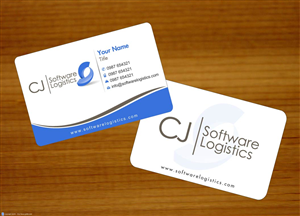 Business Card Design by Sbss for CJ Software Logistics | Design: #1816257