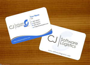 Business Card Design by Sbss for CJ Software Logistics | Design: #1816261