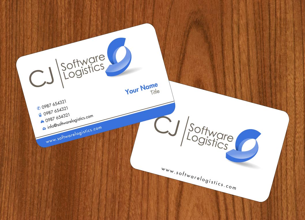 Business Card Design by Sbss for CJ Software Logistics | Design #1816264