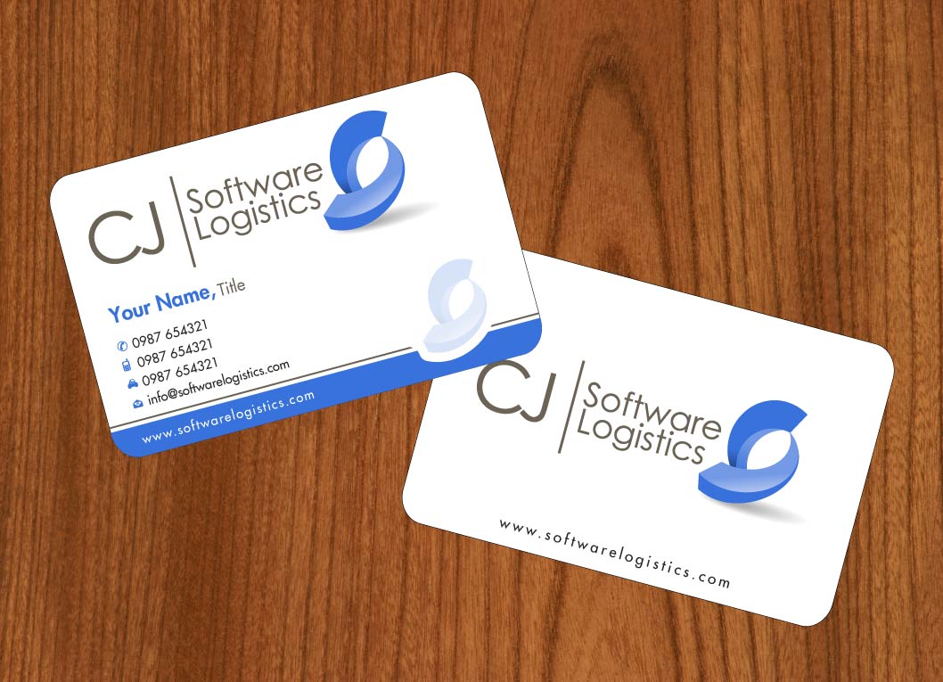Business Card Design by Sbss for CJ Software Logistics | Design #1816267