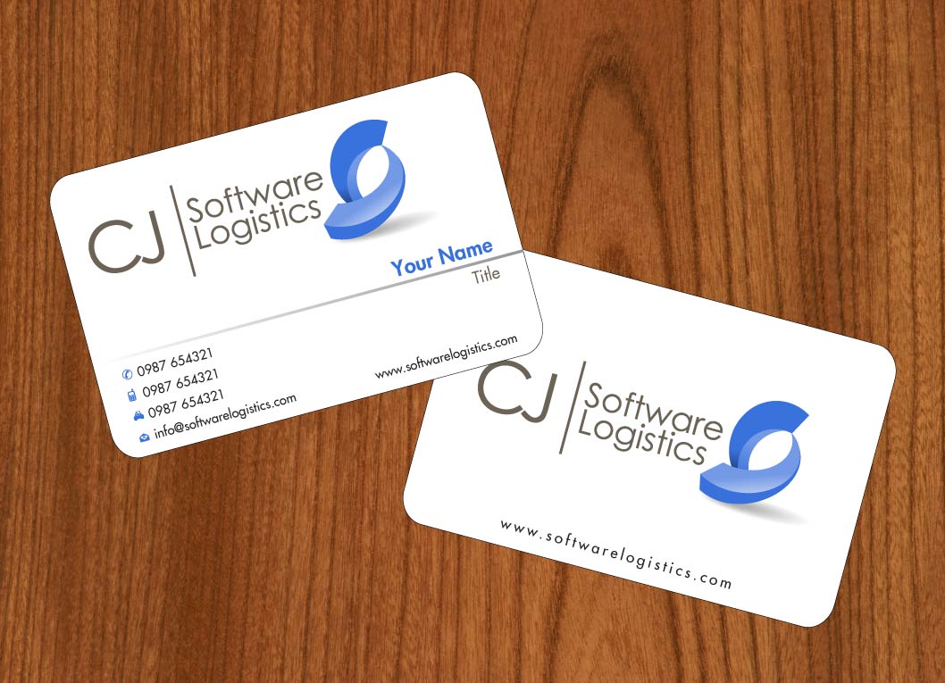 Business Card Design by Sbss for CJ Software Logistics | Design #1816268