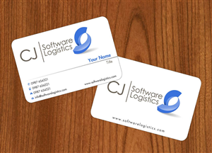 Business Card Design by Sbss for CJ Software Logistics | Design: #1816268