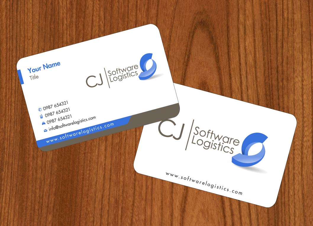 Visitenkarten-Design von Sbss für CJ Software Logistics | Design #1816270
