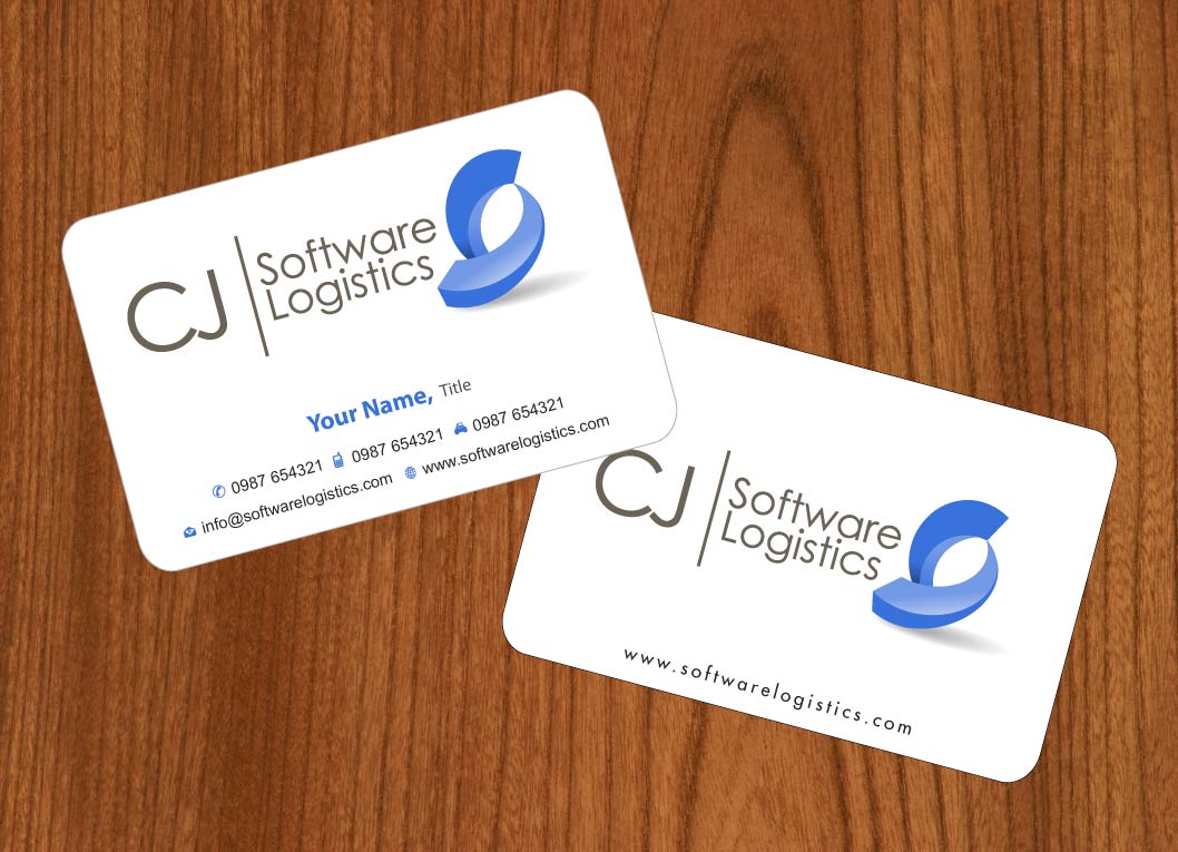 Business Card Design by Sbss for CJ Software Logistics | Design #1816274