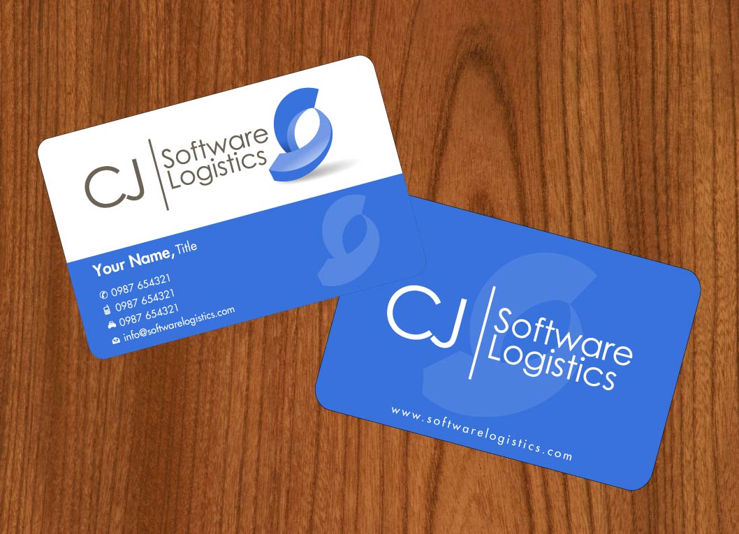 Business Card Design by Sbss for CJ Software Logistics | Design #1816278