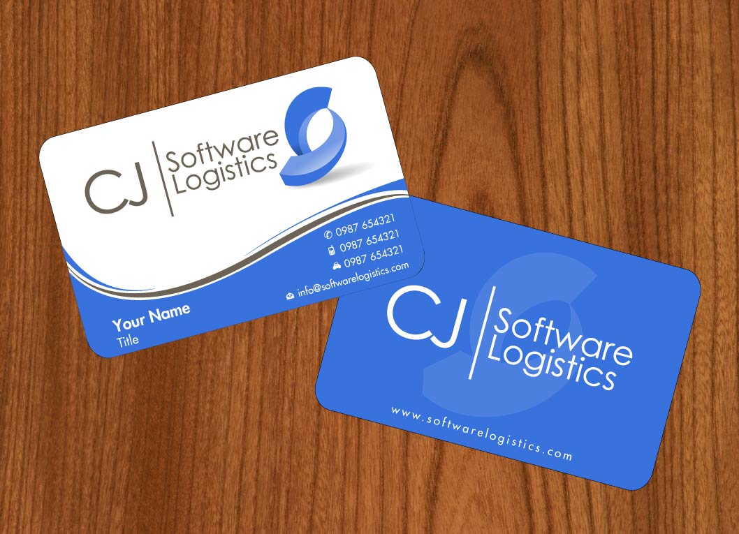 Visitenkarten-Design von Sbss für CJ Software Logistics | Design #1816280