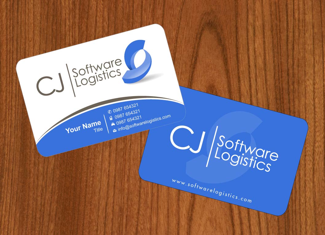 Business Card Design by Sbss for CJ Software Logistics | Design #1816288