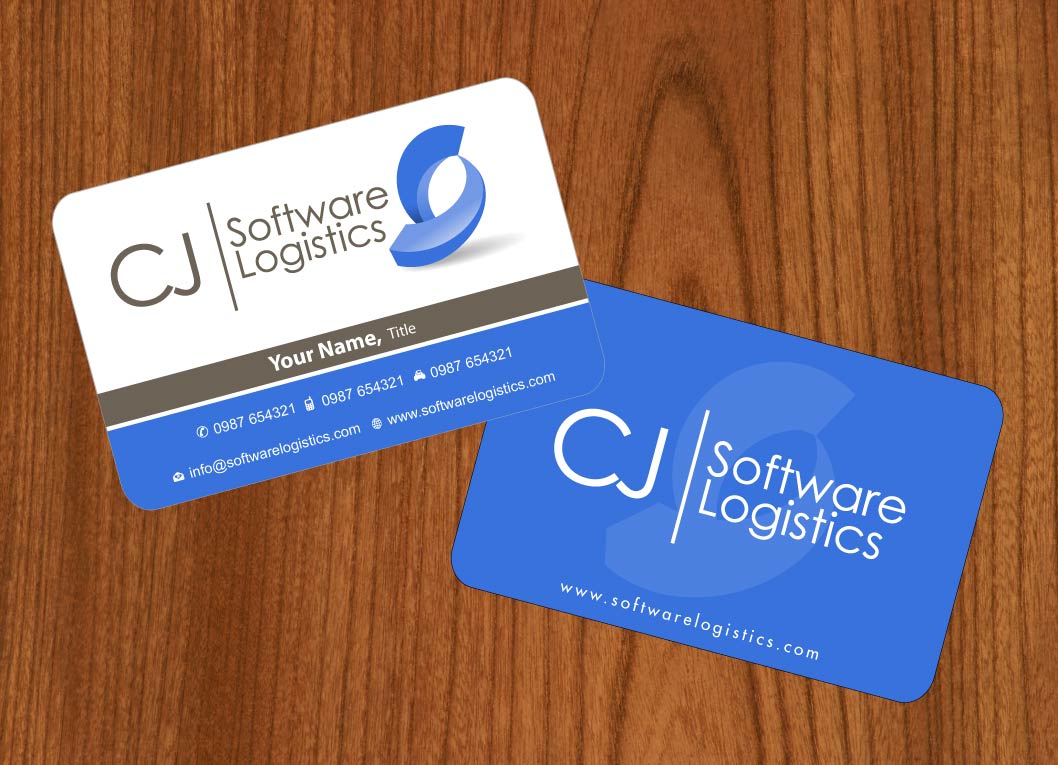 Business Card Design by Sbss for CJ Software Logistics | Design #1816293