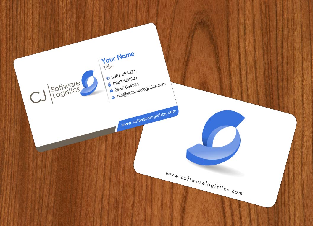 Visitenkarten-Design von Sbss für CJ Software Logistics | Design #1816298