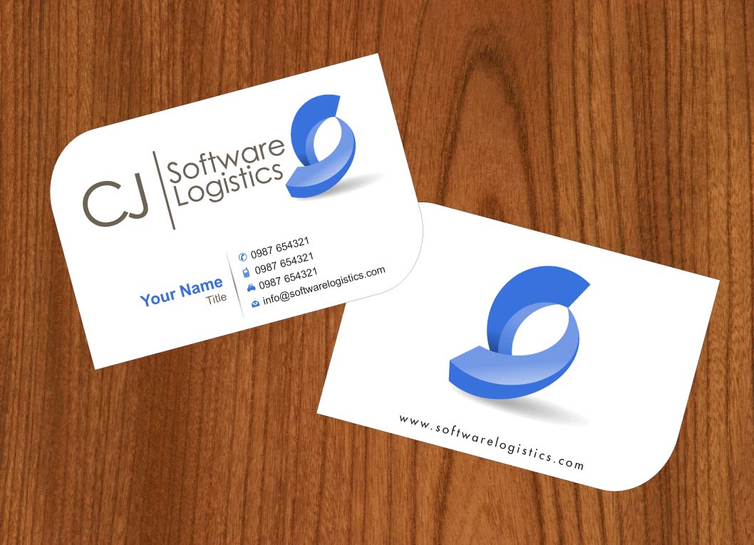 Visitenkarten-Design von Sbss für CJ Software Logistics | Design #1816312