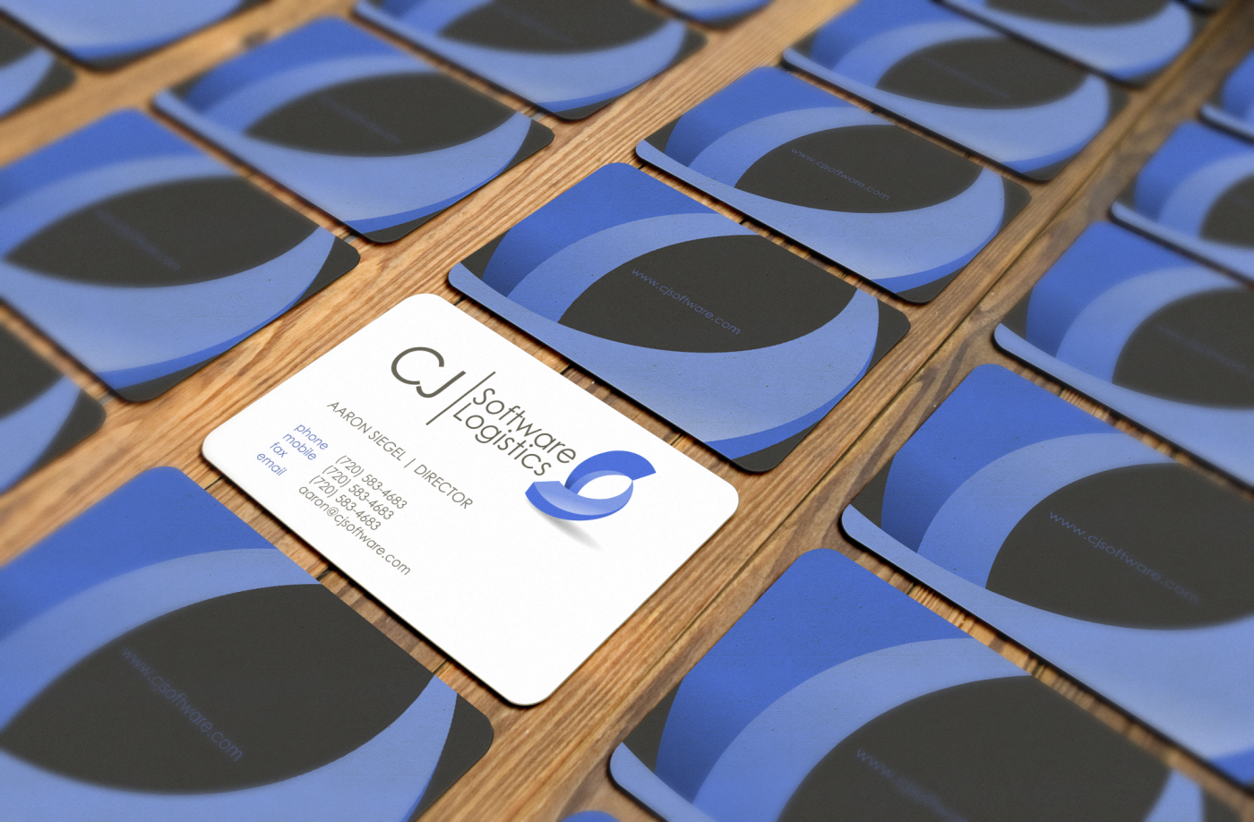 Visitenkarten-Design von HYPdesign für CJ Software Logistics | Design #1806890