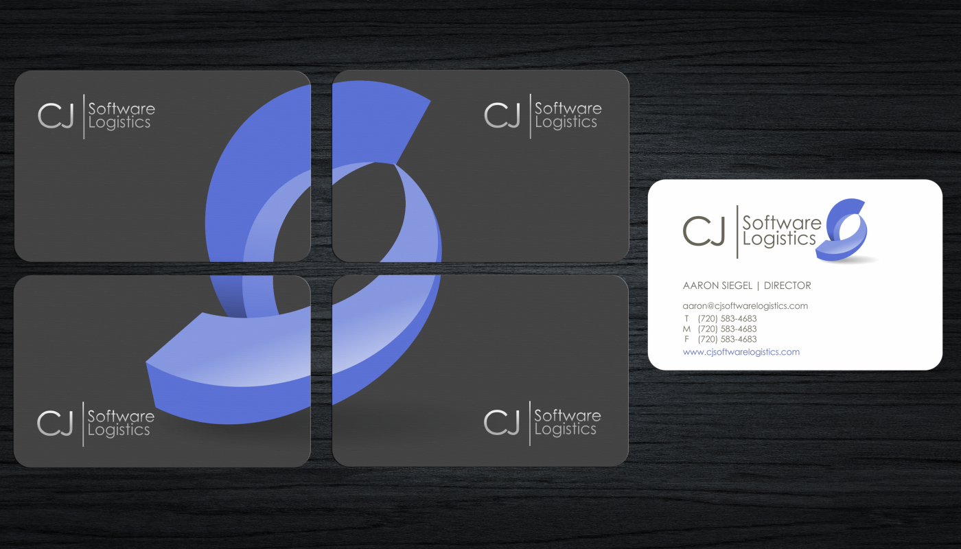 Design de Carte de Visite par HYPdesign pour CJ Software Logistics | Design #1867677