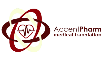 Diseño de Logo por Akash para Accentpharm Medical Translations Sp. z o.o. | Diseño #1813447