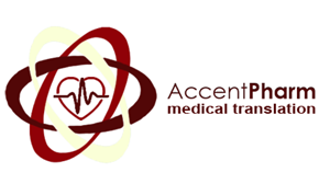 Diseño de Logo por Akash para Accentpharm Medical Translations Sp. z o.o. | Diseño: #1813447