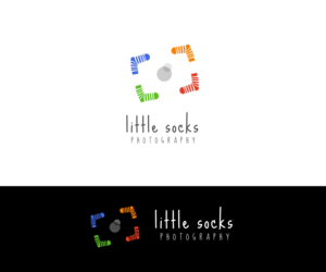 Diseño de Logo por VGB para little socks photography  | Diseño: #7104359