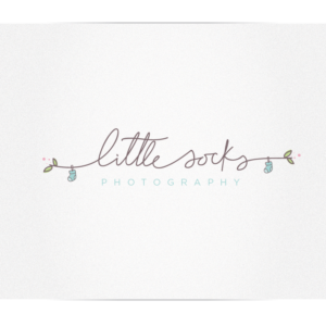 Diseño de Logo por Cherry Pop Design para little socks photography  | Diseño: #7082252