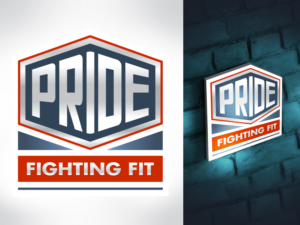 PRIDE: Fighting Fit | Logo-Design von creative.SB
