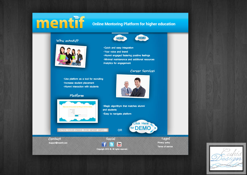 Web Design par cukisdesign pour ce projet | Design #1822408