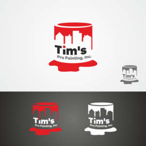 Logo-Design von Globat™ für Tim''s Pro Painting | Design: #7116443