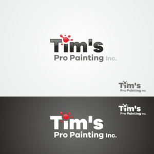 Logo-Design von Globat™ für Tim''s Pro Painting | Design: #7116729