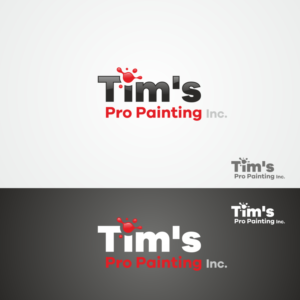 Logo-Design von Globat™ für Tim''s Pro Painting | Design: #7116892