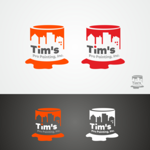 Logo-Design von Globat™ für Tim''s Pro Painting | Design: #7153007