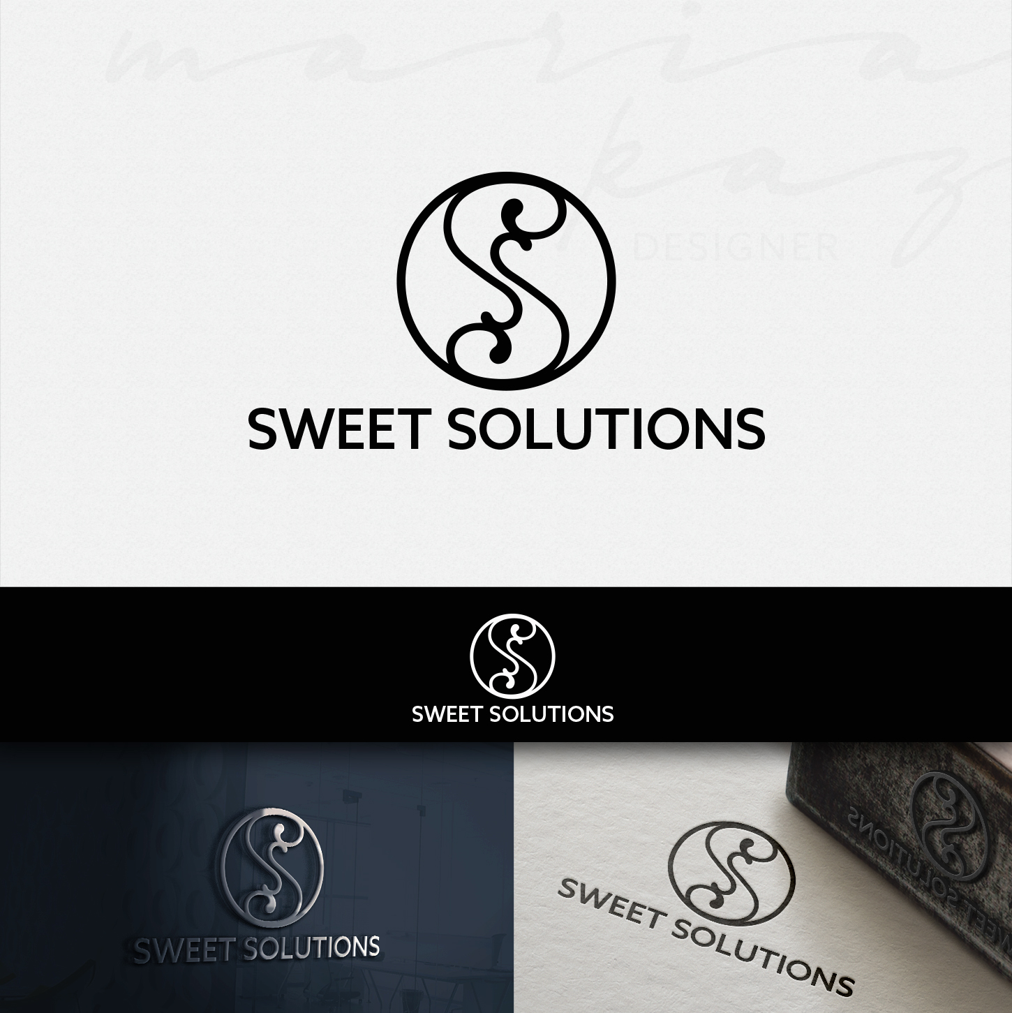 Design de Logo par maria-kaz pour Sweet Solutions LLC | Design #12542034