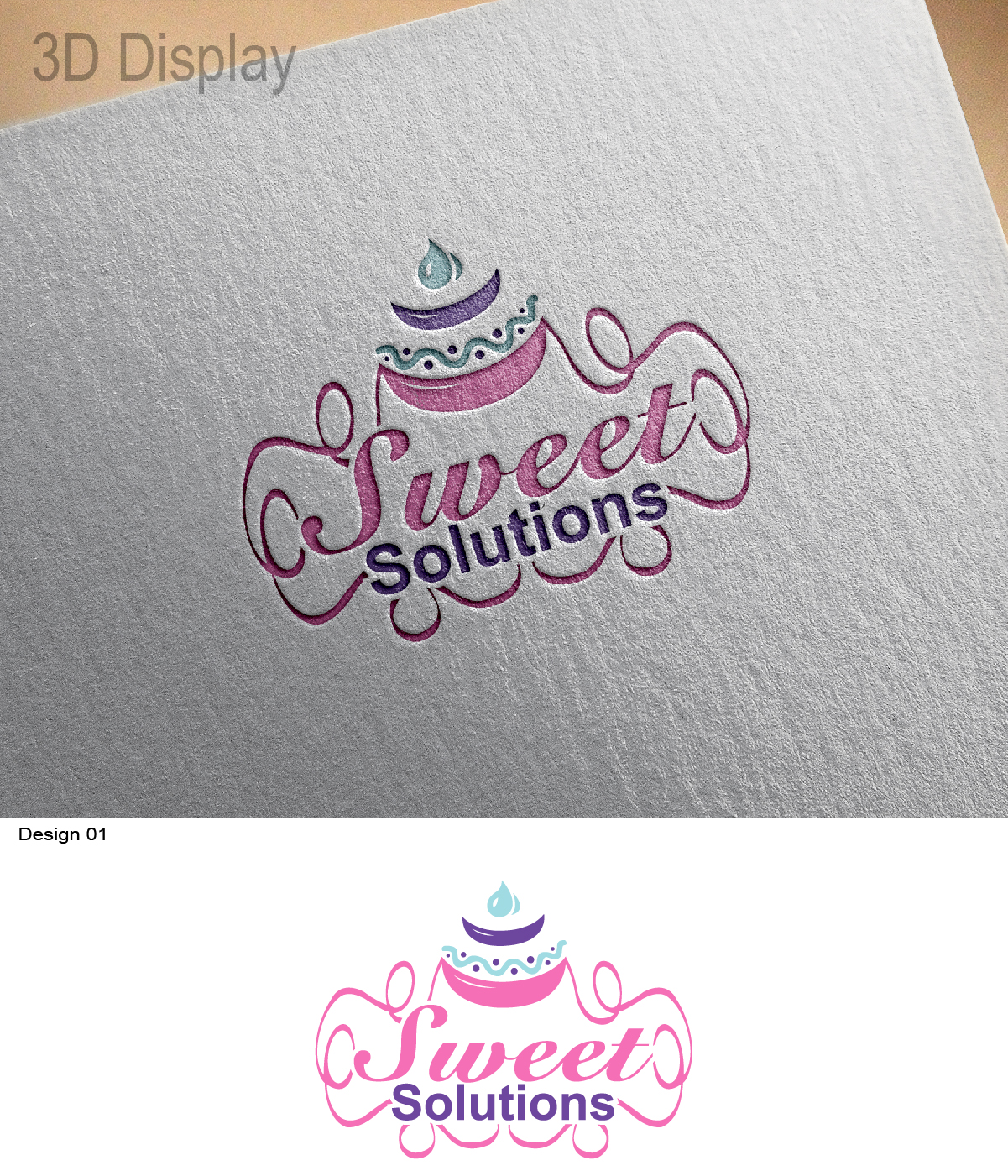 Logo Design by 3Guys for Sweet Solutions LLC | Design #12465237