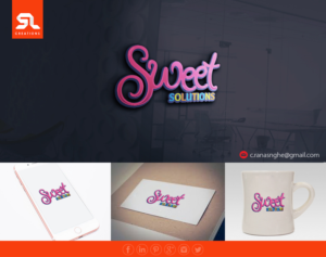 Logo Design by SL Creations for Sweet Solutions LLC | Design: #12545154