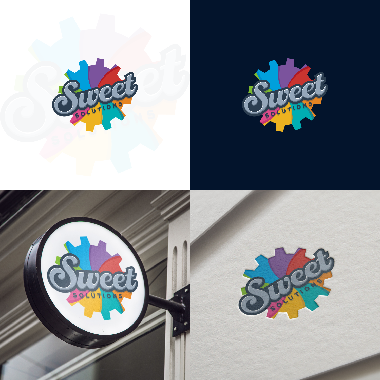 Logo Design by Artism Design for Sweet Solutions LLC | Design #12474579