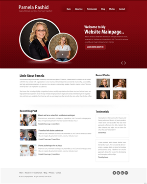 Diseño Wordpress por pb para este proyecto | Diseño: #1811823