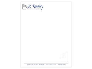 JL Realty Stationary/Letterhead for customer mail out | Diseño de Papelería por Tammy Moore