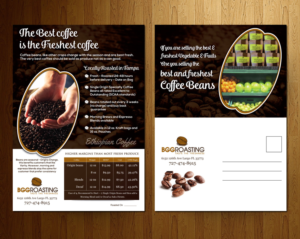Flyer Design by pivotaldesign.biz for BGG Roasting, LLC | Design: #7428428