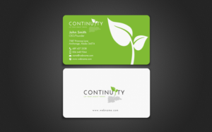 Stationery Design by chandrayaan.creative for Continuity | Design: #7061645