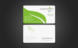 Stationery Design by chandrayaan.creative for Continuity | Design: #7061647