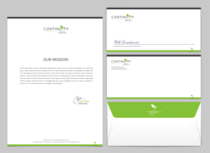 Design de Papeterie par chandrayaan.creative pour Continuity | Design : #7063209
