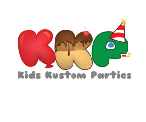 Logo Design by Rebel by KING for Kids Kustom Parties | Design #7083866