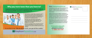 Postcard Design by Venus L. Penaflor for EmployerIncentives.com | Design: #7052750