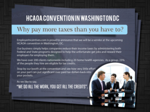 Postcard Design by ESolz Technologies for EmployerIncentives.com | Design #7047729