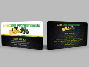 Business Card Design by Hardcore Design for Ellis Land Pro | Design: #7110824