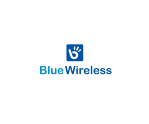 Blue Wireless | Logo Design by yasha