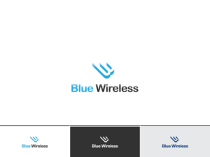 Blue Wireless | Logo Design by Kejo87