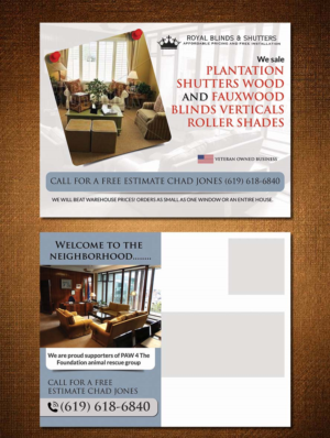 Postcard Design by creative.bugs for this project | Design #7061583
