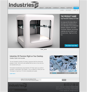 Web Design by RockinMonkey for DS Jones LLC | Design #1841737
