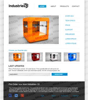 Web Design by MihaiDesign for DS Jones LLC | Design: #1826340