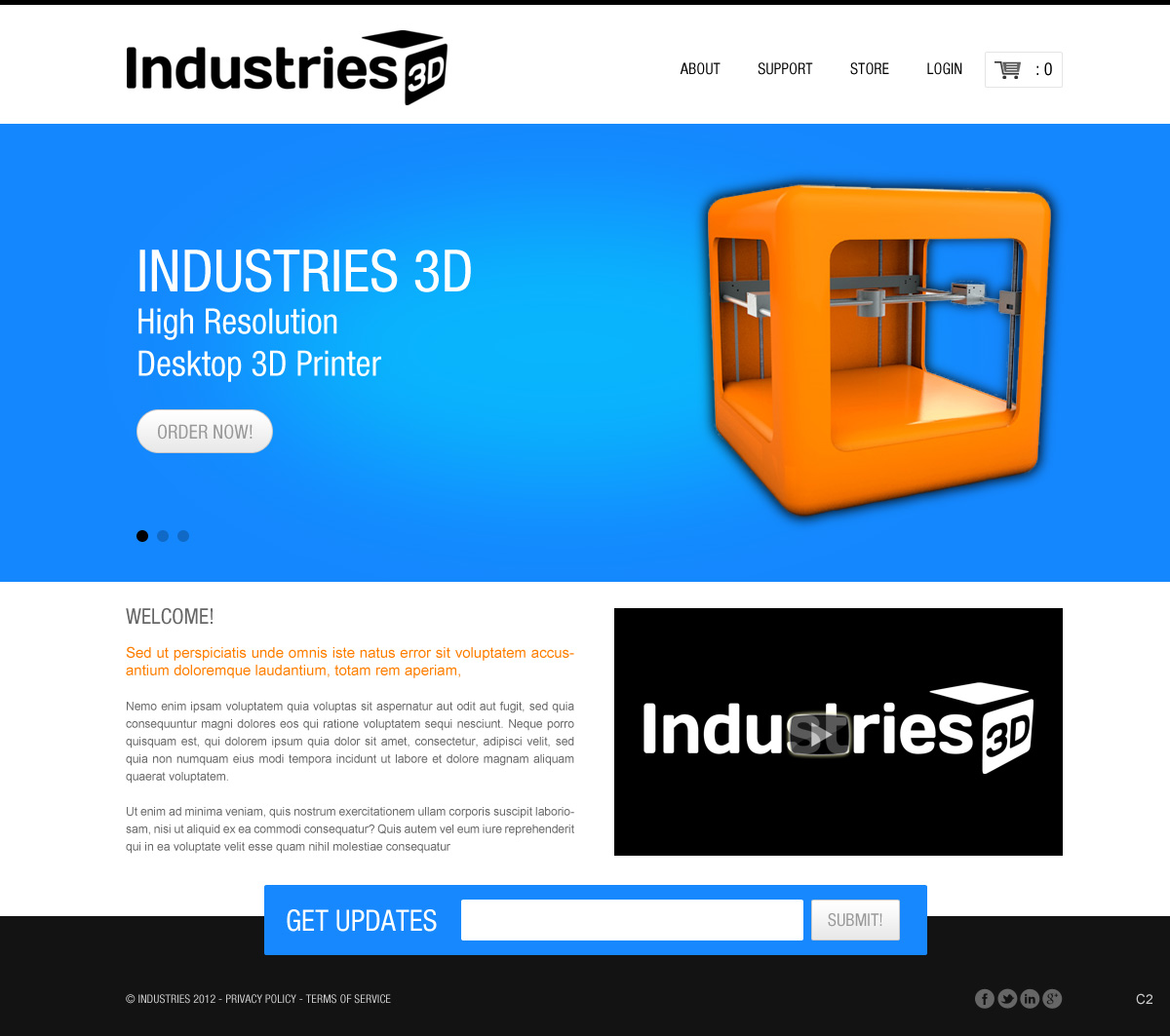 Web Design par pb pour DS Jones LLC | Design #1848375